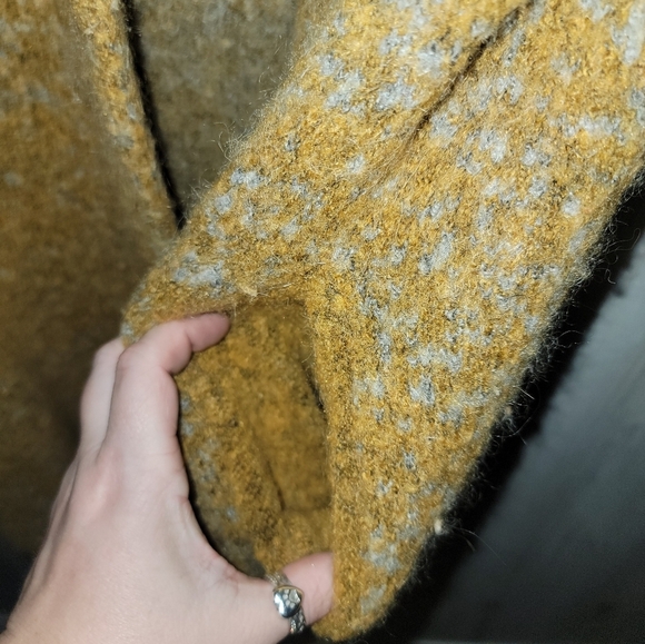 Mia Mai Made In Italy Wool/mohair Blend Open Front Cardigan - Picture 4 of 5